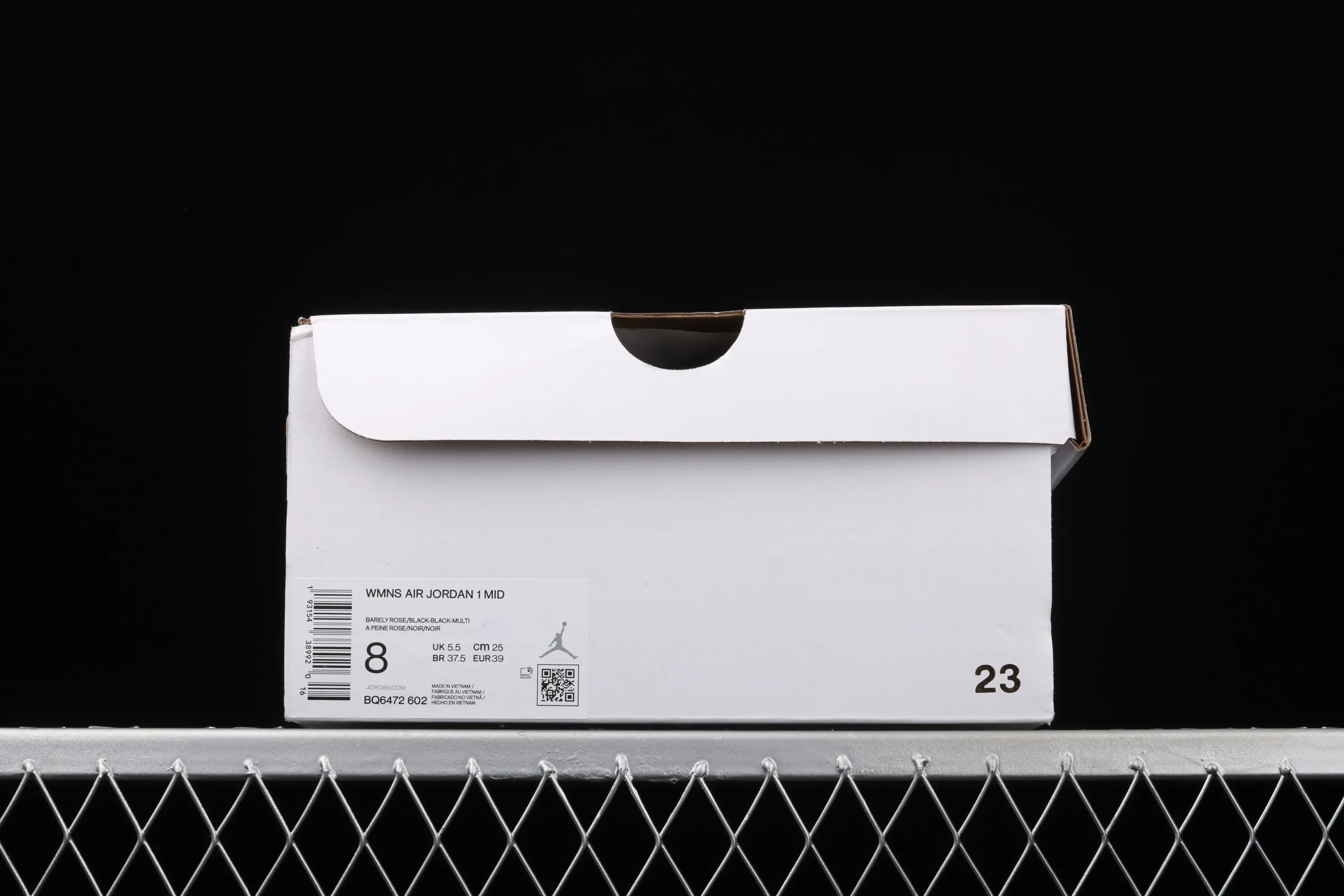 All categories Air Jordan Jordan series basketball shoes Air Jordan 1 Mid G version pure original Air Jordan 1 Mid GS AJ1 Joe 1 laser powder China basketball shoes BQ6472-602